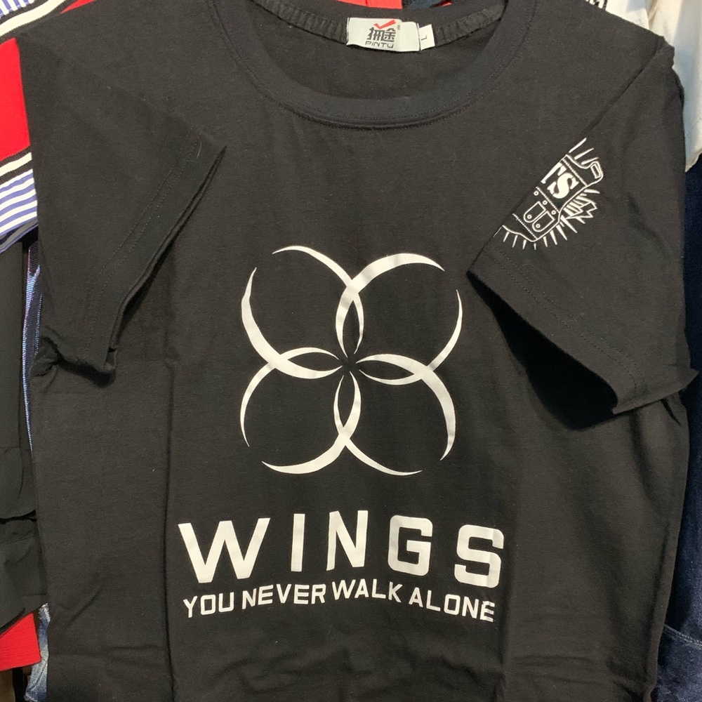 KPOP BTS unofficial Wings Tour shirt